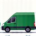 An icon of a delivery truck.
